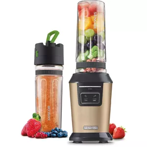 Sencor SBL 7177CH blenderis 0,6 L Sporta blenderis 800 W Melns, Šampanietis