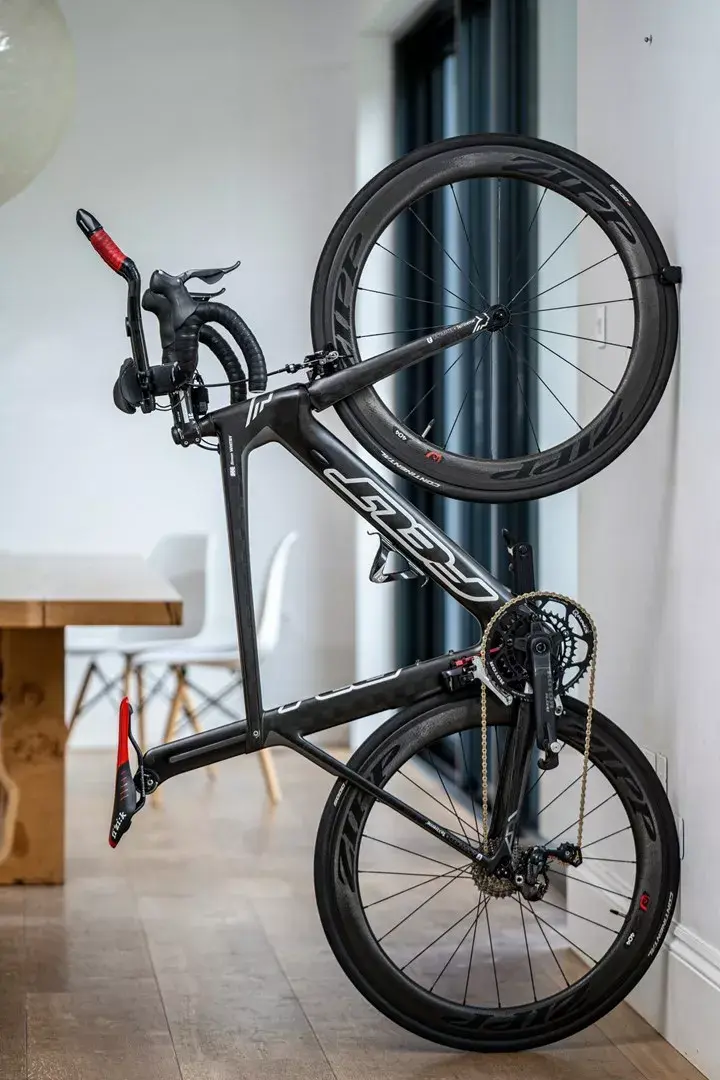 HORNIT CLUG PRO Roadie S Black Bicycle Wall Mount Photo 9