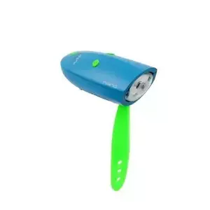 Velosipēda gaisma ar skaņas signālu HORNIT Nano Blue /Green 6266BUG