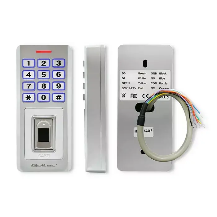 Code Lock QOLTEC 52447 — Fingerprint & RFID Photo 3