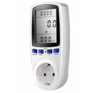 Multifunctional power meter electro base SES3-EL with illuminated display