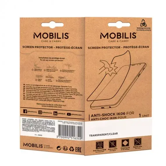 Skaidrs ekrāna aizsargs Mobilis 036271 Samsung Galaxy Xcover 6 Pro Photo 2