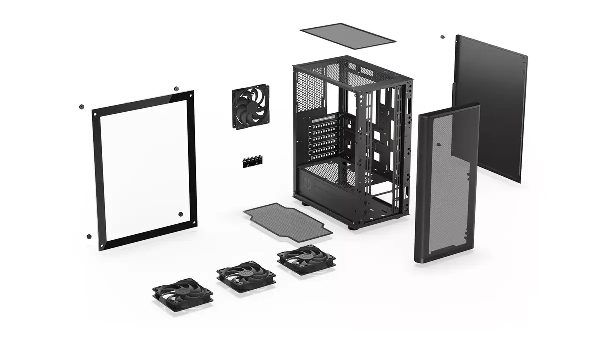 ENDORFY Ventum 200 Air Tower Black — ATX корпус Photo 30