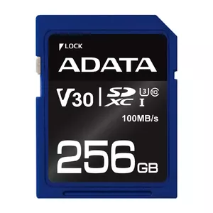 Memory Card ADATA 256GB SDXC UHS-I ASDX256GUI3V30S-R