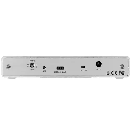 External Storage Enclosure OWC Mercury Elite Pro White Photo 3