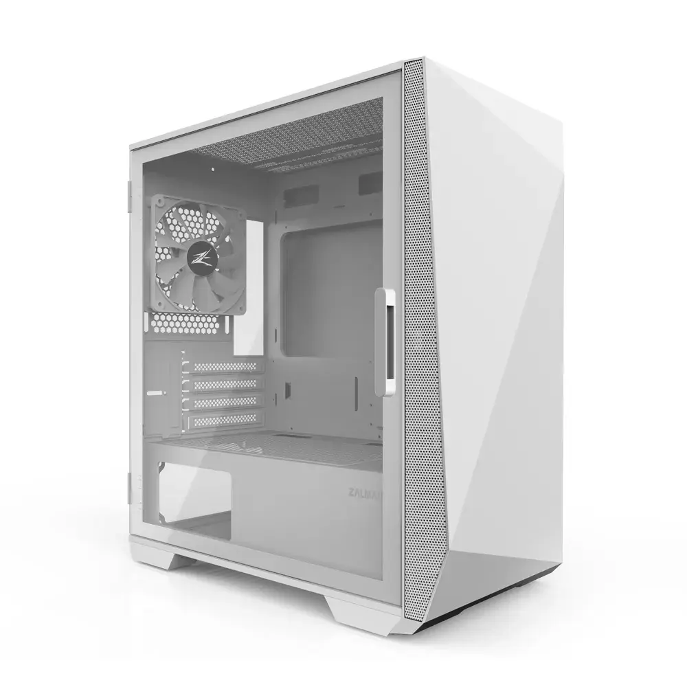 Компьютерный корпус Zalman Z1 Iceberg White Photo 3