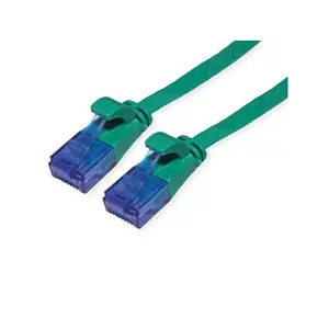 Networking cable VALUE 21.99.2041 Green 1 m Cat6a U/UTP