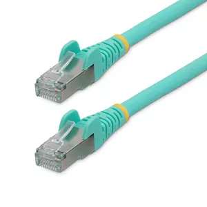 StarTech.com 7.5m CAT6a Ethernet Cable Aqua 10GbE 500MHz 100W PoE++