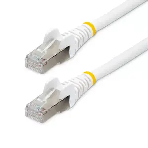 StarTech.com 3m CAT6a Ethernet Cable White 10GbE 500MHz 100W PoE++