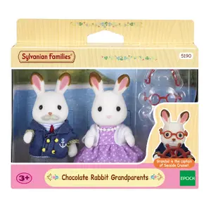 Sylvanian Families Šokolādes Trušu Vecvecāki 3 gadi Dažādas krāsas