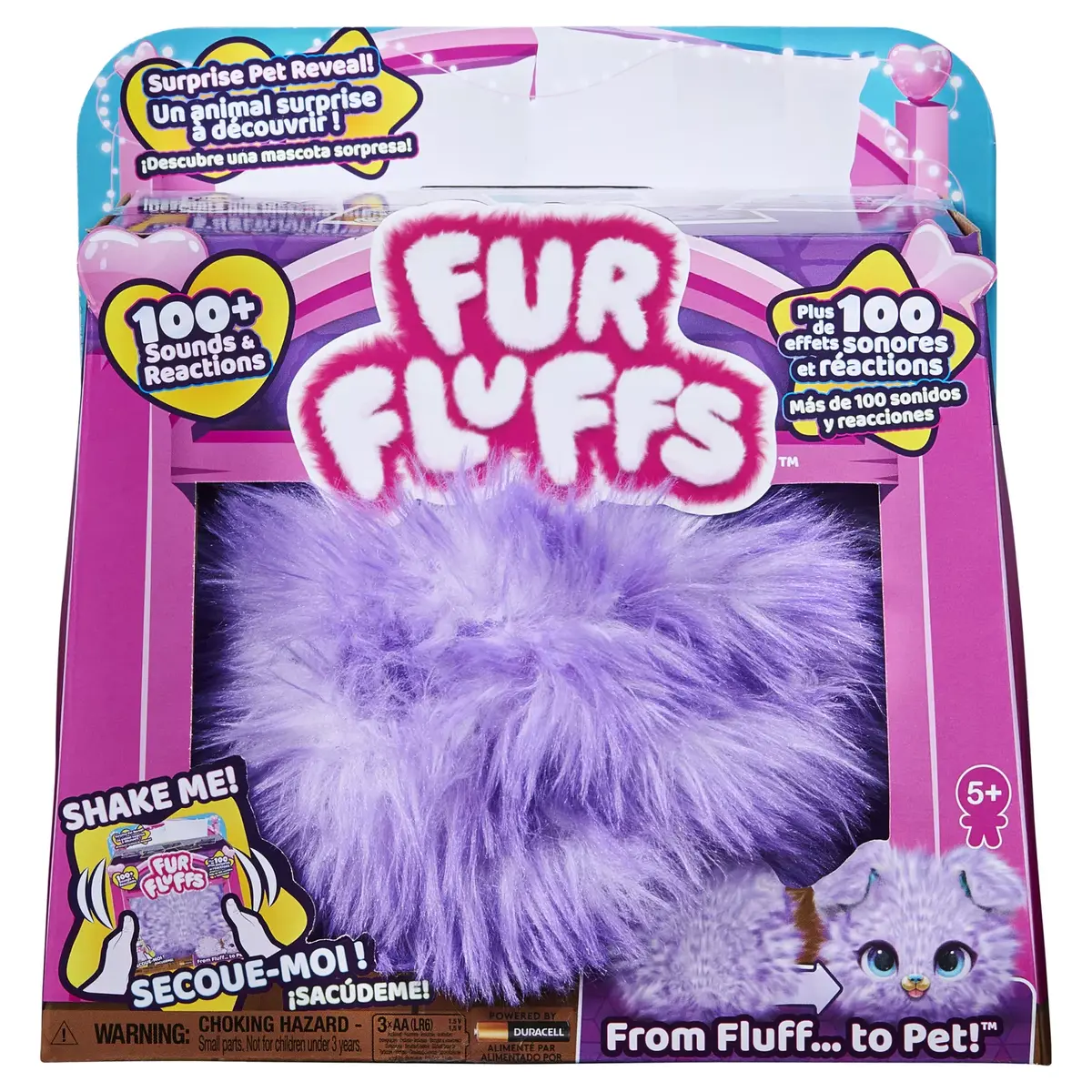 Интерактивная игрушка питомец Spinmaster Fur Fluffs Pupper-Fluff Photo 9