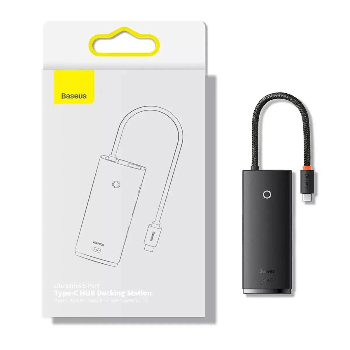 USB Type-C хаб Baseus WKQX050001 Photo 21