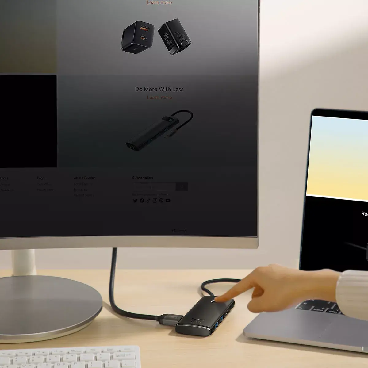 USB Type-C хаб Baseus WKQX050001 Photo 11