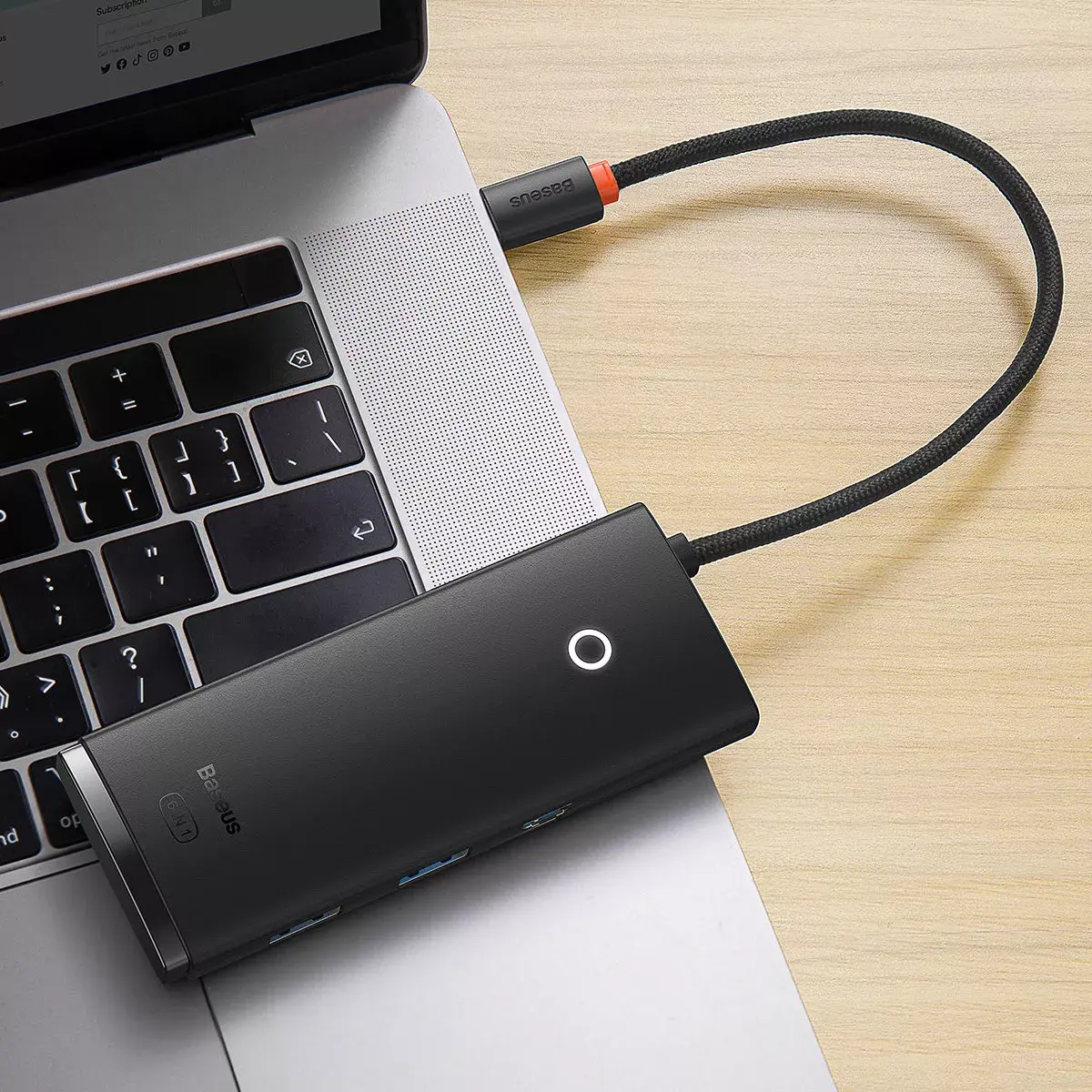 USB Type-C хаб Baseus WKQX050001 Photo 9