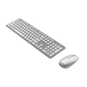 Asus W5000 tastatūras un peles komplekts, bezvadu, iekļauta pele, LV, balts