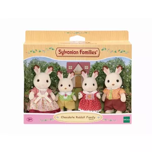 Figūru komplekts Sylvanian Families Chocolate Rabbit Family 3+ krāsains