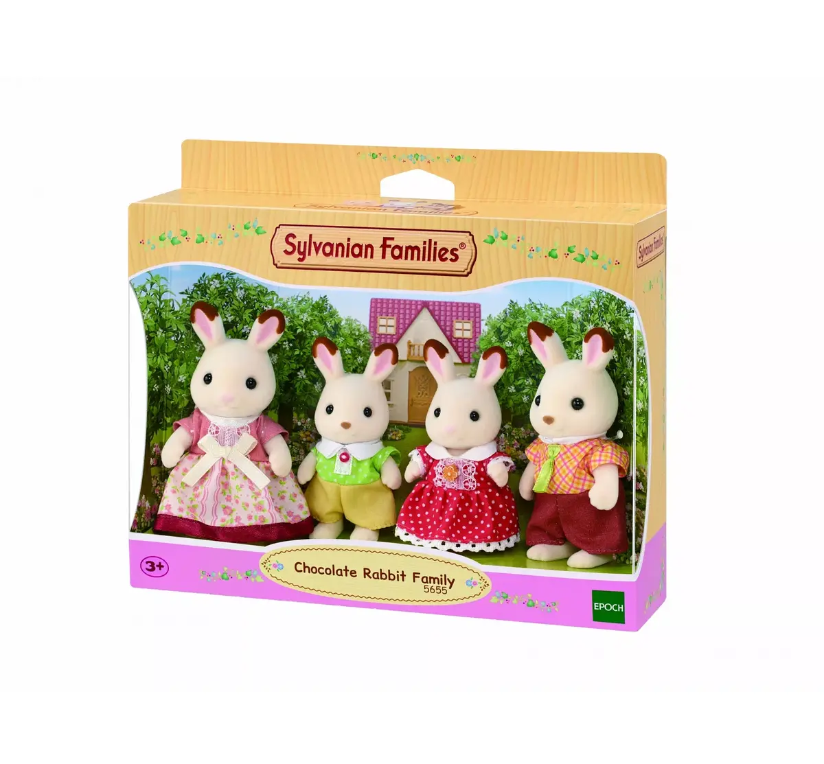 Sylvanian Families Chocolate Rabbit Family набор фигурок Photo 2