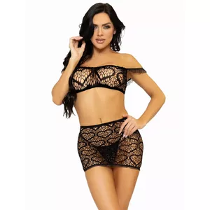Apakšveļa Leg Avenue One Size Melna 86138_00122
