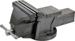 Bench Vise AWTools AW24211 fixed medium 4" (100 mm) steel workshop vise