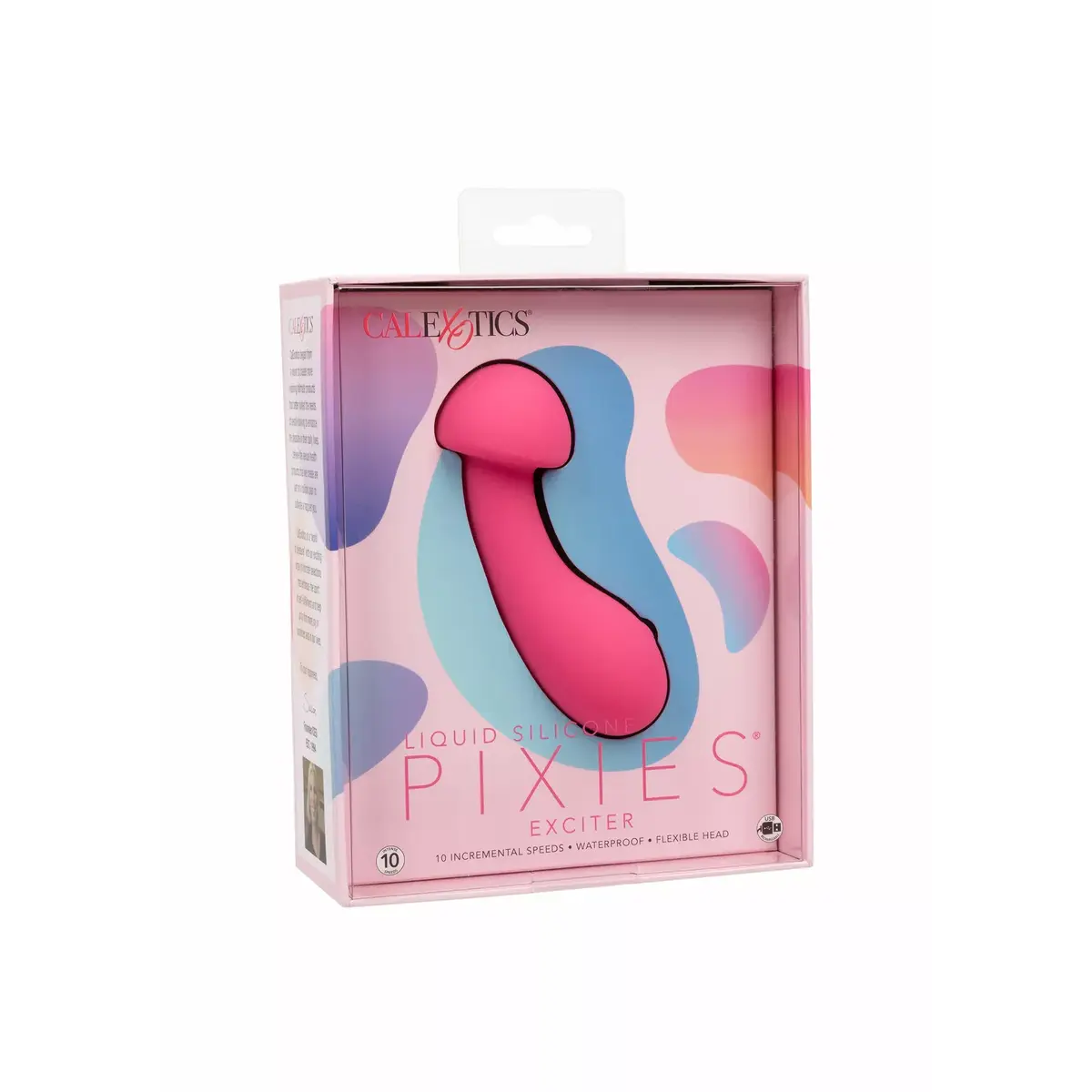 Силиконовый вибратор California Exotics PIXIES EXCITER PINK Photo 3