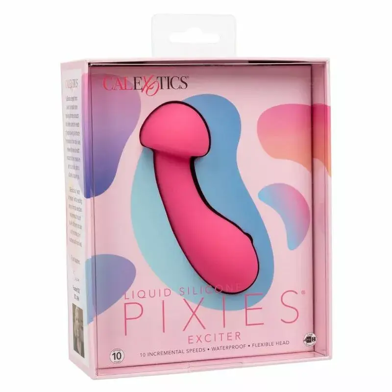 Силиконовый вибратор California Exotics PIXIES EXCITER PINK Photo 22