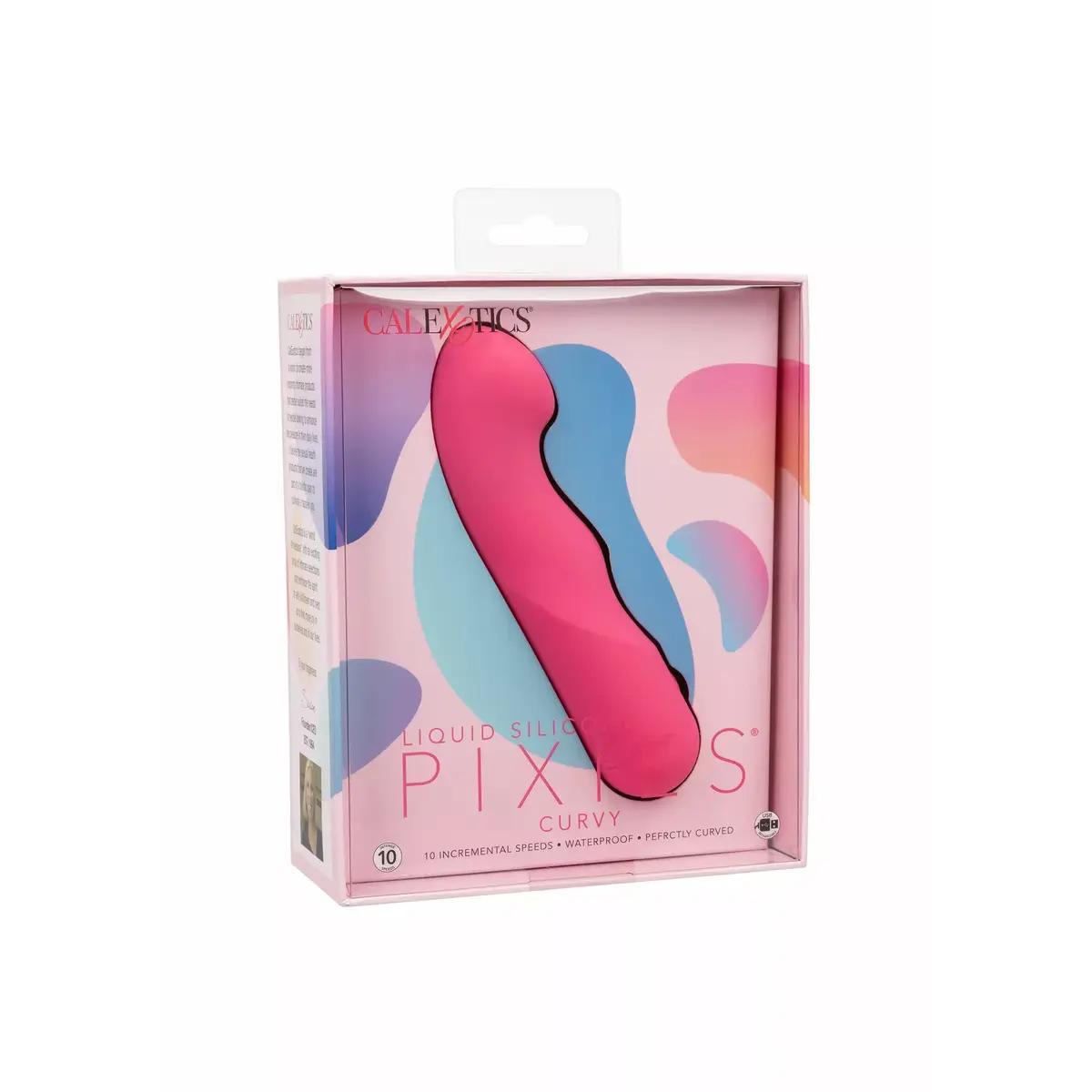 Вибратор CALEXOTICS PIXIES CURVY PINK Photo 2