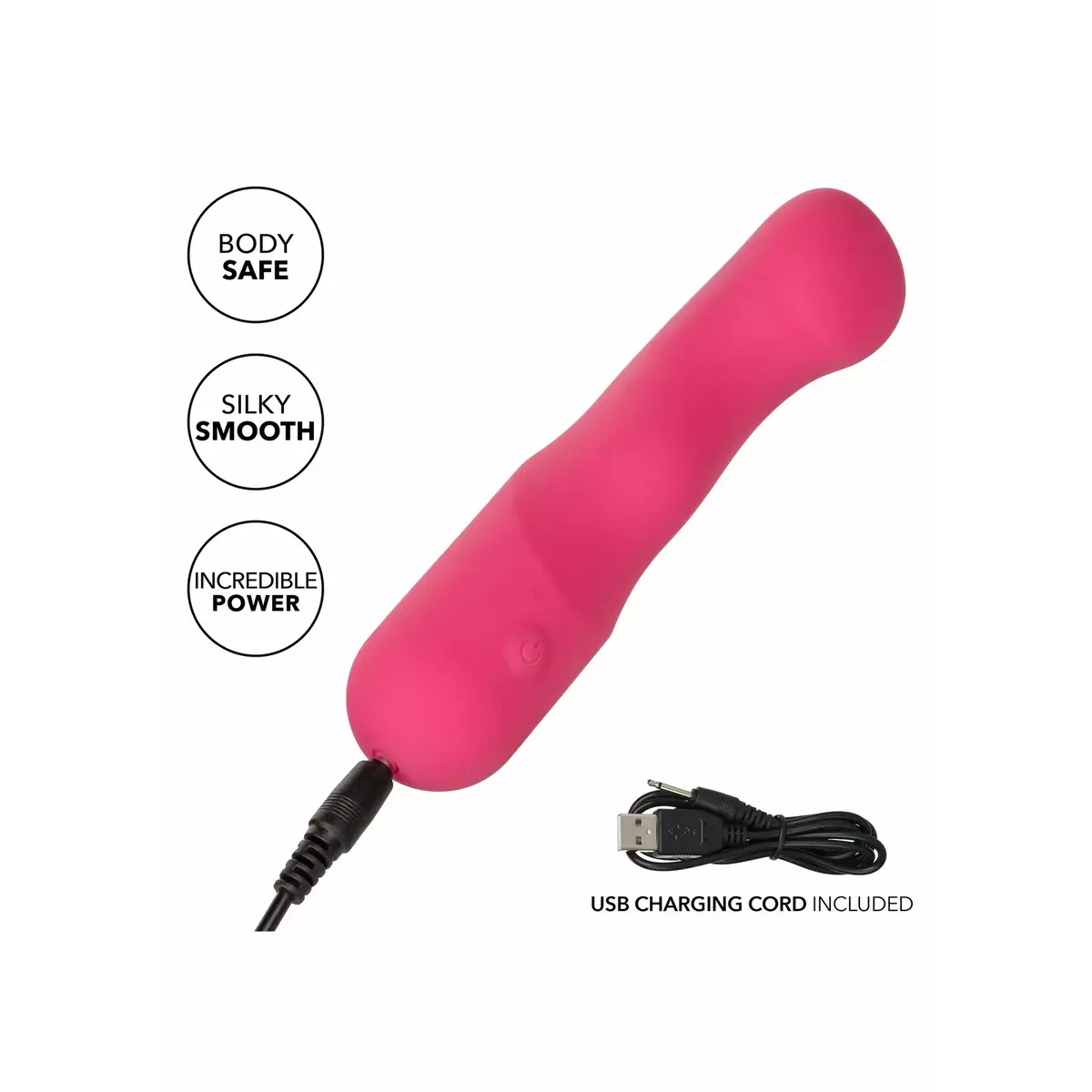Вибратор CALEXOTICS PIXIES CURVY PINK Photo 5