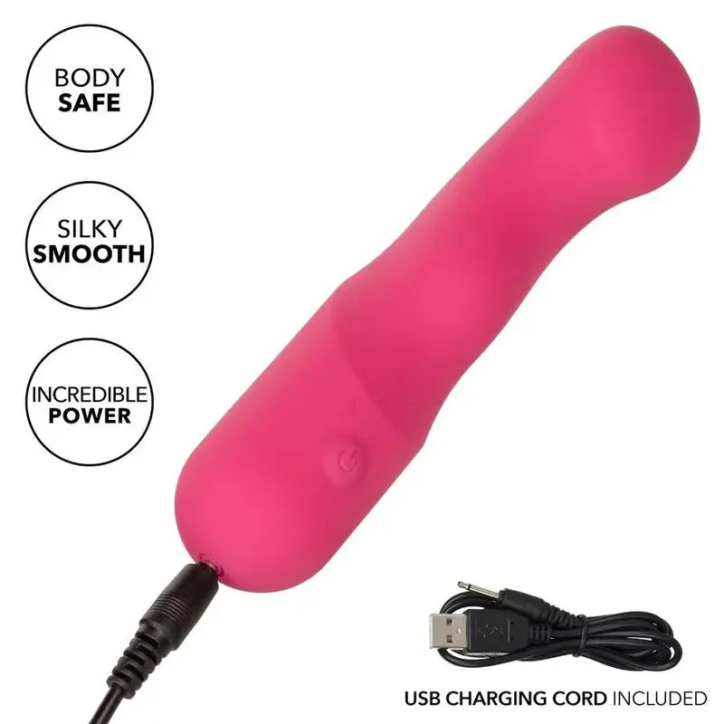 Вибратор CALEXOTICS PIXIES CURVY PINK Photo 6