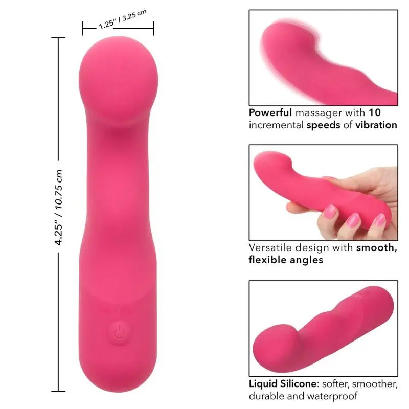 Вибратор CALEXOTICS PIXIES CURVY PINK Photo 10