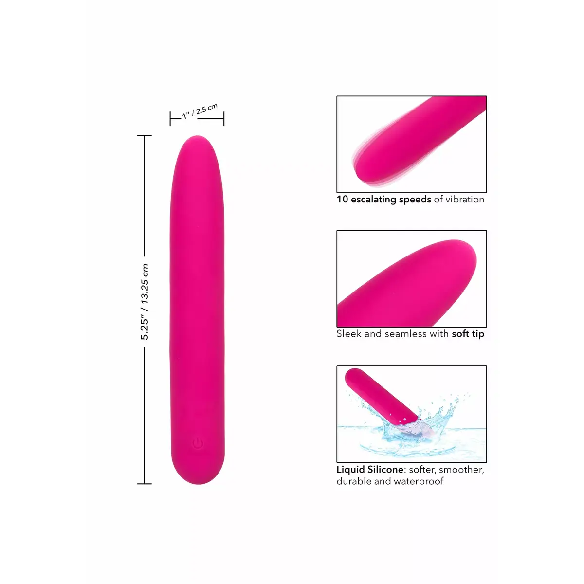 Vibrator CALEXOTICS Bliss Vibe Pink Photo 3