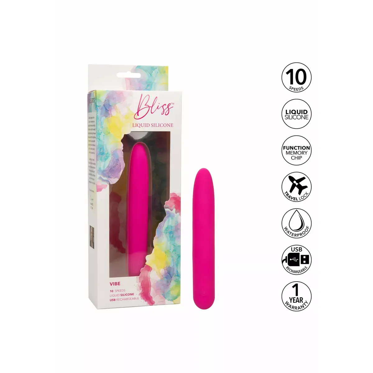Vibrator CALEXOTICS Bliss Vibe Pink Photo 4