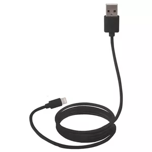 Кабель Lightning USB A Canyon CNS-MFICAB01 1 м Черный