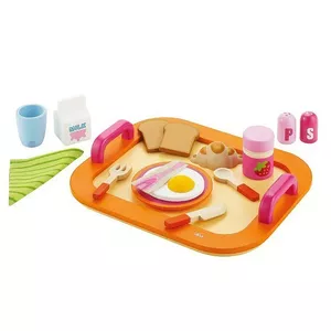 Children's Wooden Breakfast Set Sevi – wooden play food and accessories, 006-82317