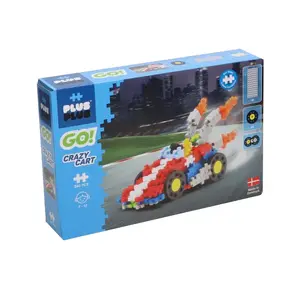 Конструктор Plus-Plus Go! Crazy Cart — 240 деталей, 7+ лет
