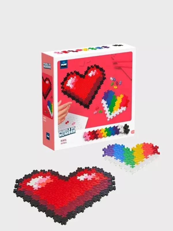 Plus-Plus Hearts Block puzzle 250 pcs Photo 2