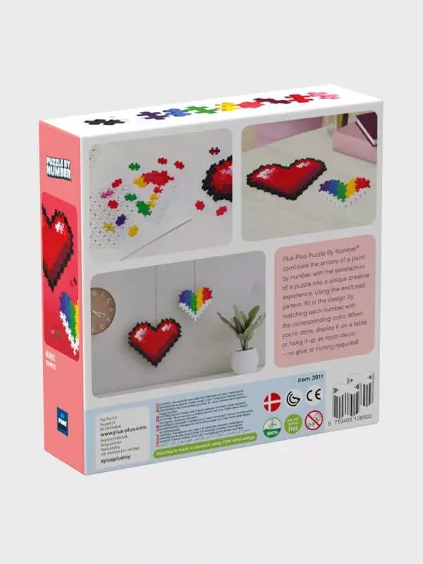 Plus-Plus Hearts Block puzzle 250 pcs Photo 3