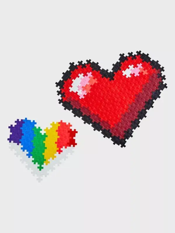 Plus-Plus Hearts Block puzzle 250 pcs Photo 4