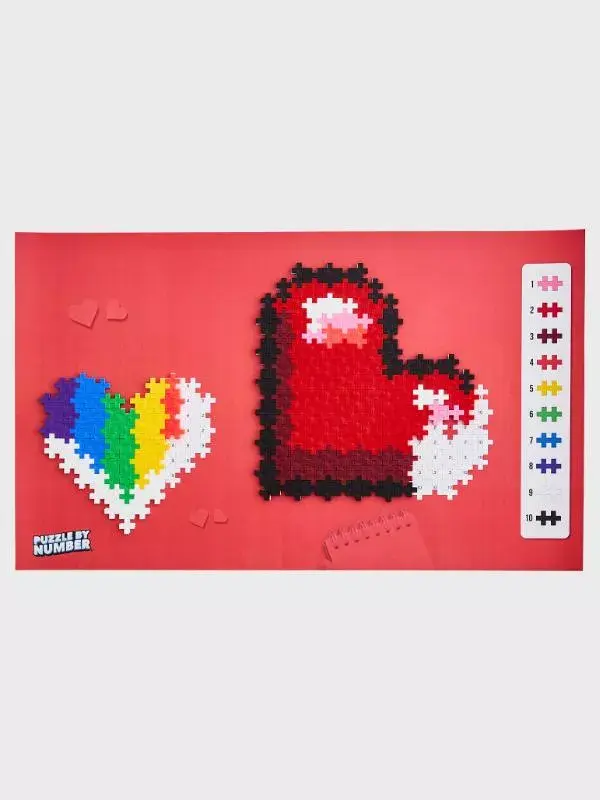 Plus-Plus Hearts Block puzzle 250 pcs Photo 5