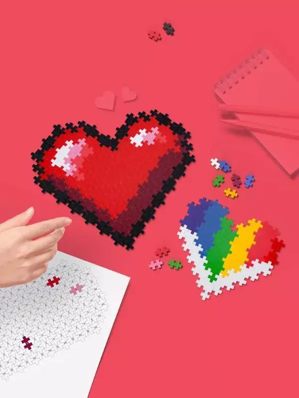 Plus-Plus Hearts Block puzzle 250 pcs Photo 7