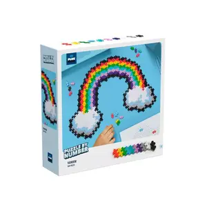 Puzzle set plus plus Rainbow Block — 500 pieces, for ages 7–12