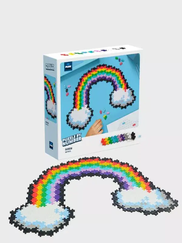 plus plus Rainbow Block puzzle — 500 pieces Photo 2