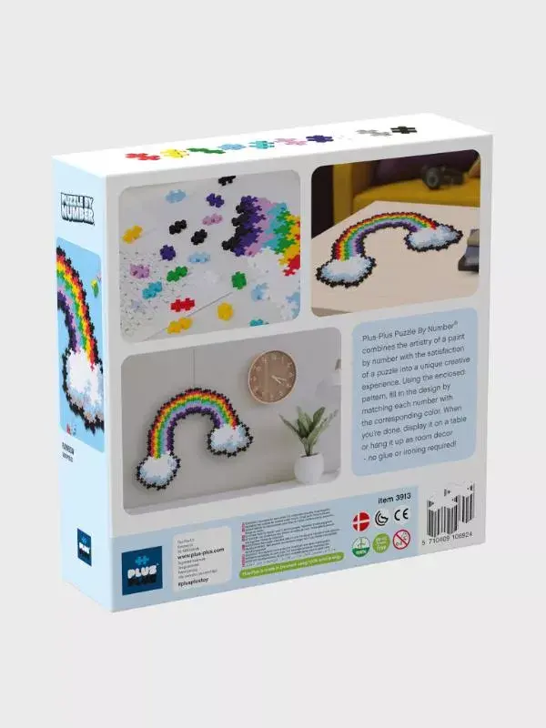 plus plus Rainbow Block puzzle — 500 pieces Photo 3