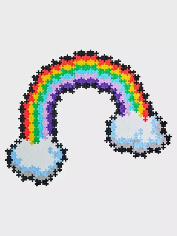 plus plus Rainbow Block puzzle — 500 pieces Photo 4