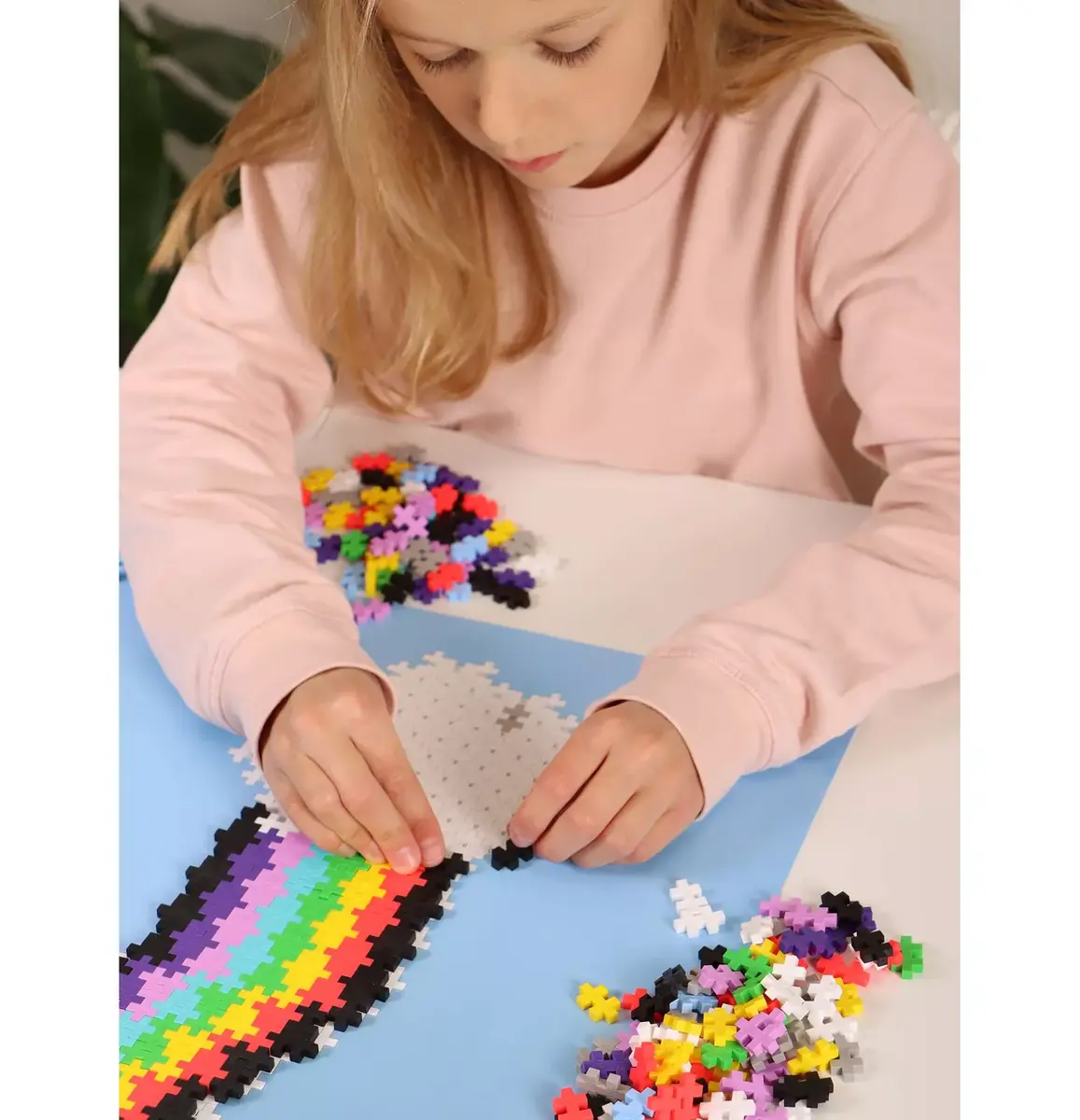 plus plus Rainbow Block puzzle — 500 pieces Photo 9
