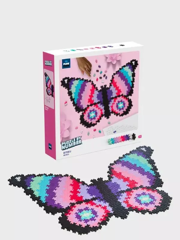 plus plus Butterfly Block puzzle 800 pcs Photo 2