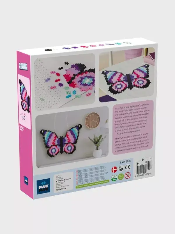 plus plus Butterfly Block puzzle 800 pcs Photo 3