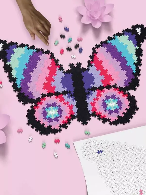 plus plus Butterfly Block puzzle 800 pcs Photo 6