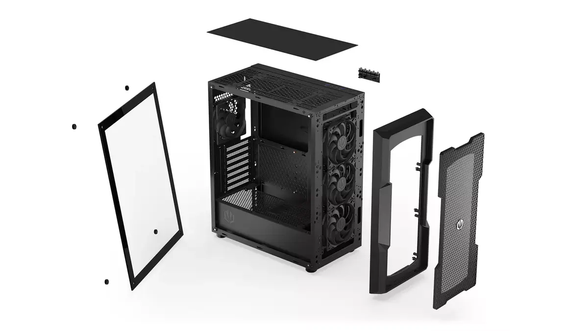 PC case ENDORFY Regnum 400 Air Tower Black Photo 29