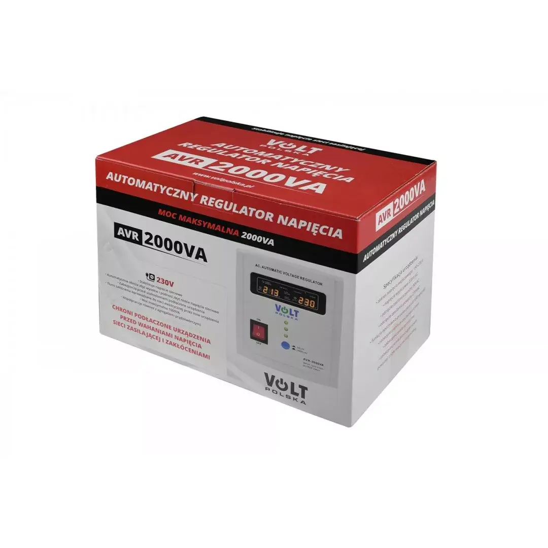 Volt Polska 5AVR2000SE sprieguma stabilizators Photo 5