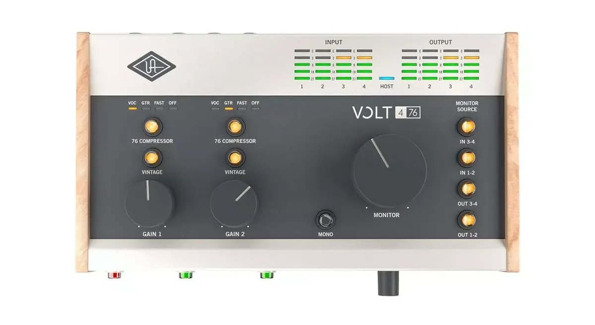 USB аудиоинтерфейс Universal Audio VOLT 476 Photo 3